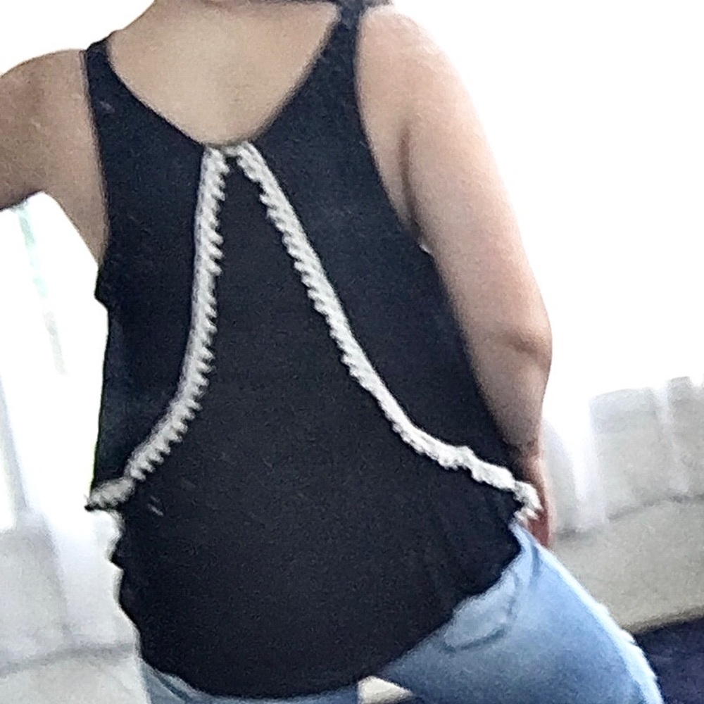 Flowy boho tank top